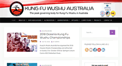 Desktop Screenshot of kungfuwushuaustralia.com