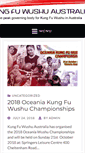 Mobile Screenshot of kungfuwushuaustralia.com